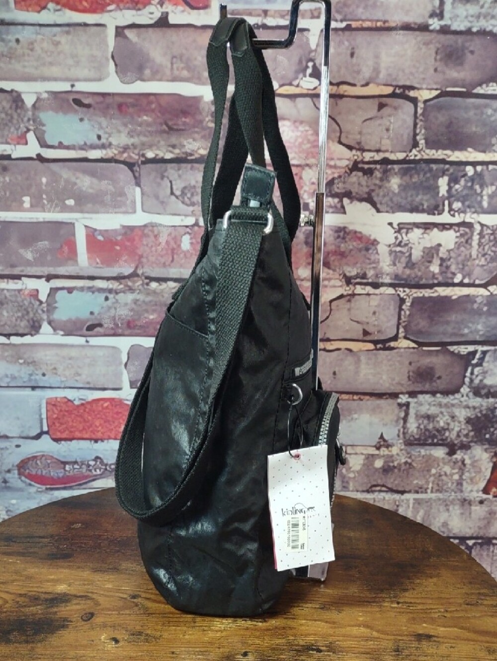 Kipling "Johanna" Convertible Ripstop Nylon Crossbody/ Tote/Shoulder Bag - Picture 5 of 10